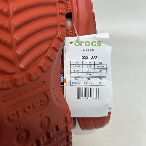 Crocs Classic Clog “Spicy Orange” 2024 - Picture 6 of 6